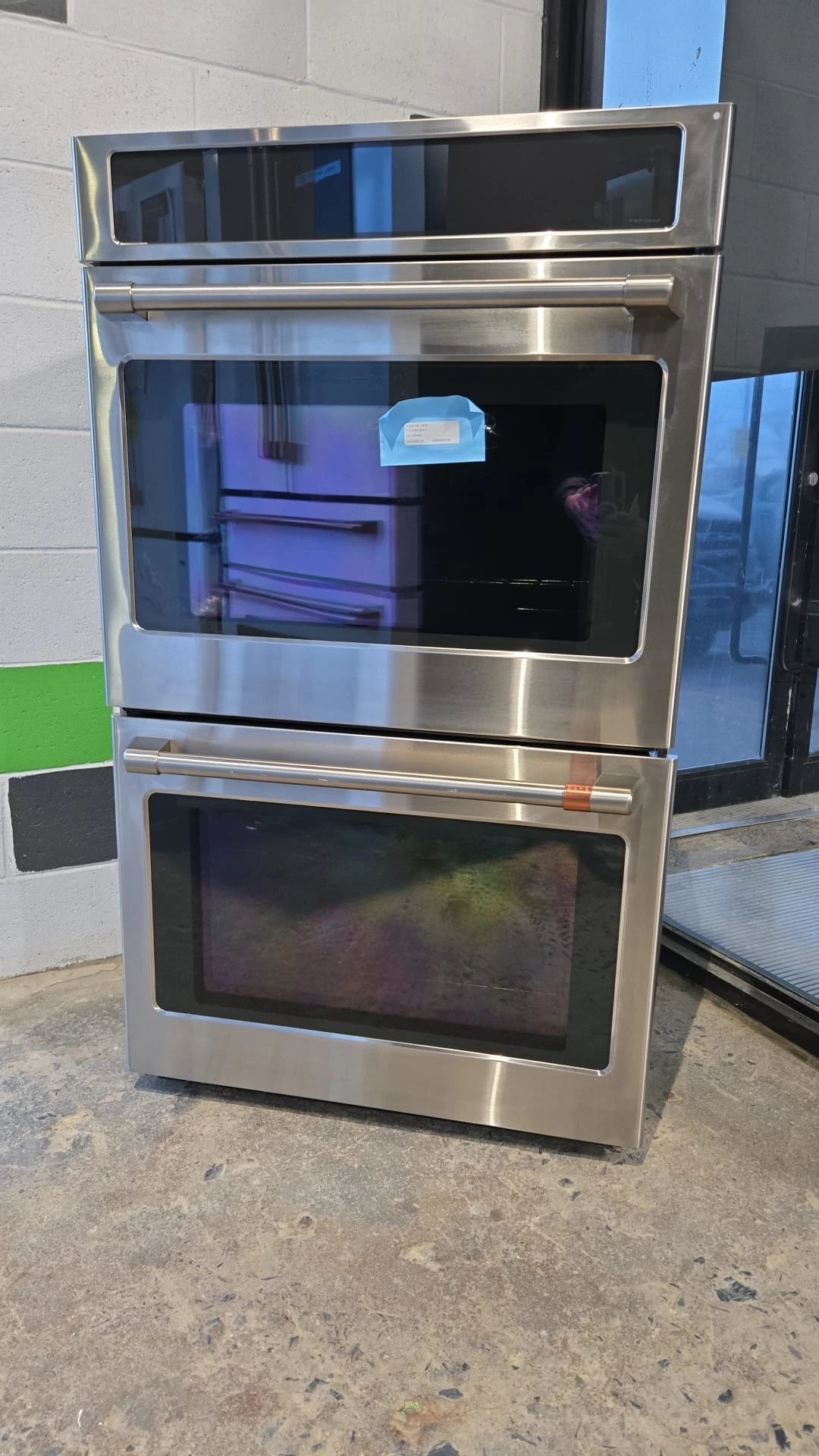 Four encastré double GE Café – 30 pouces, 10 pi³, convection véritable, inox – CTD90DP2NS1 – Image 5