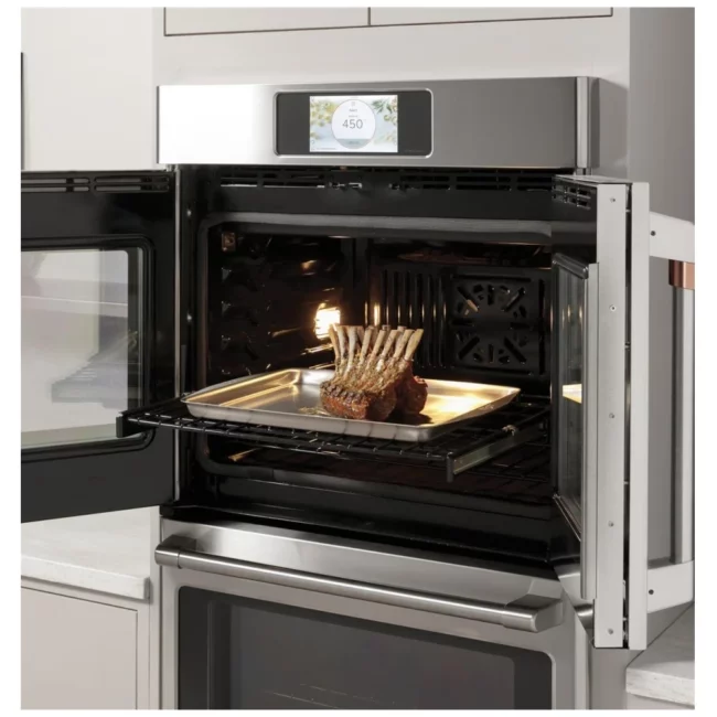 Four encastré double GE Café – 30 pouces inox – CTD90FP2NS1