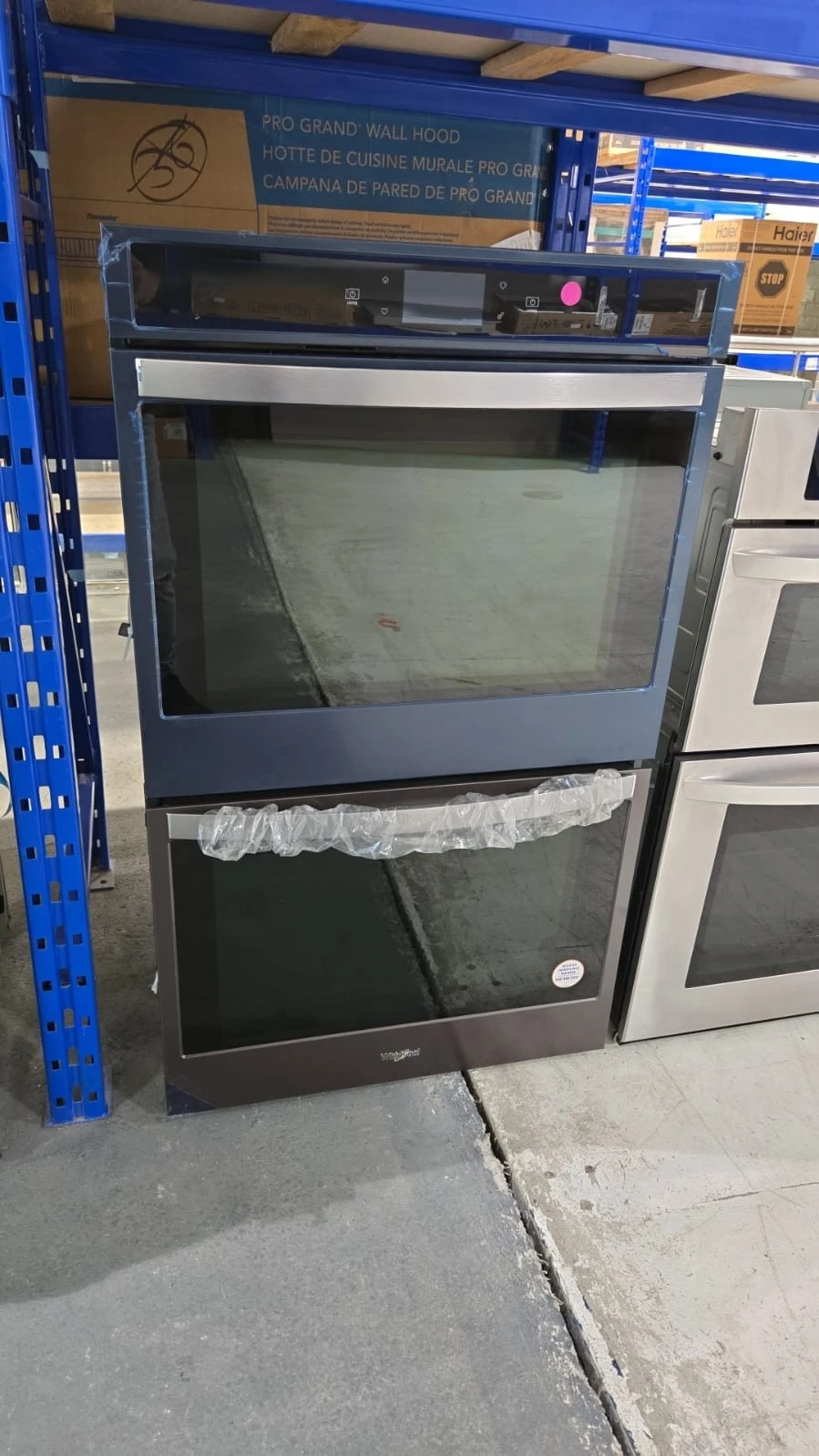 Four encastré double Whirlpool – 30 pouces, 10,0 pi³, inox noir – WOD77EC0HV – Image 6