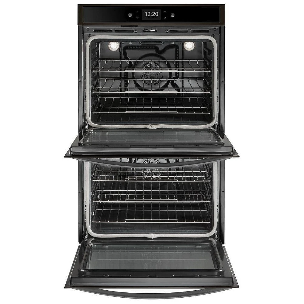 Four encastré double Whirlpool – 30 pouces, 10,0 pi³, inox noir – WOD77EC0HV – Image 2