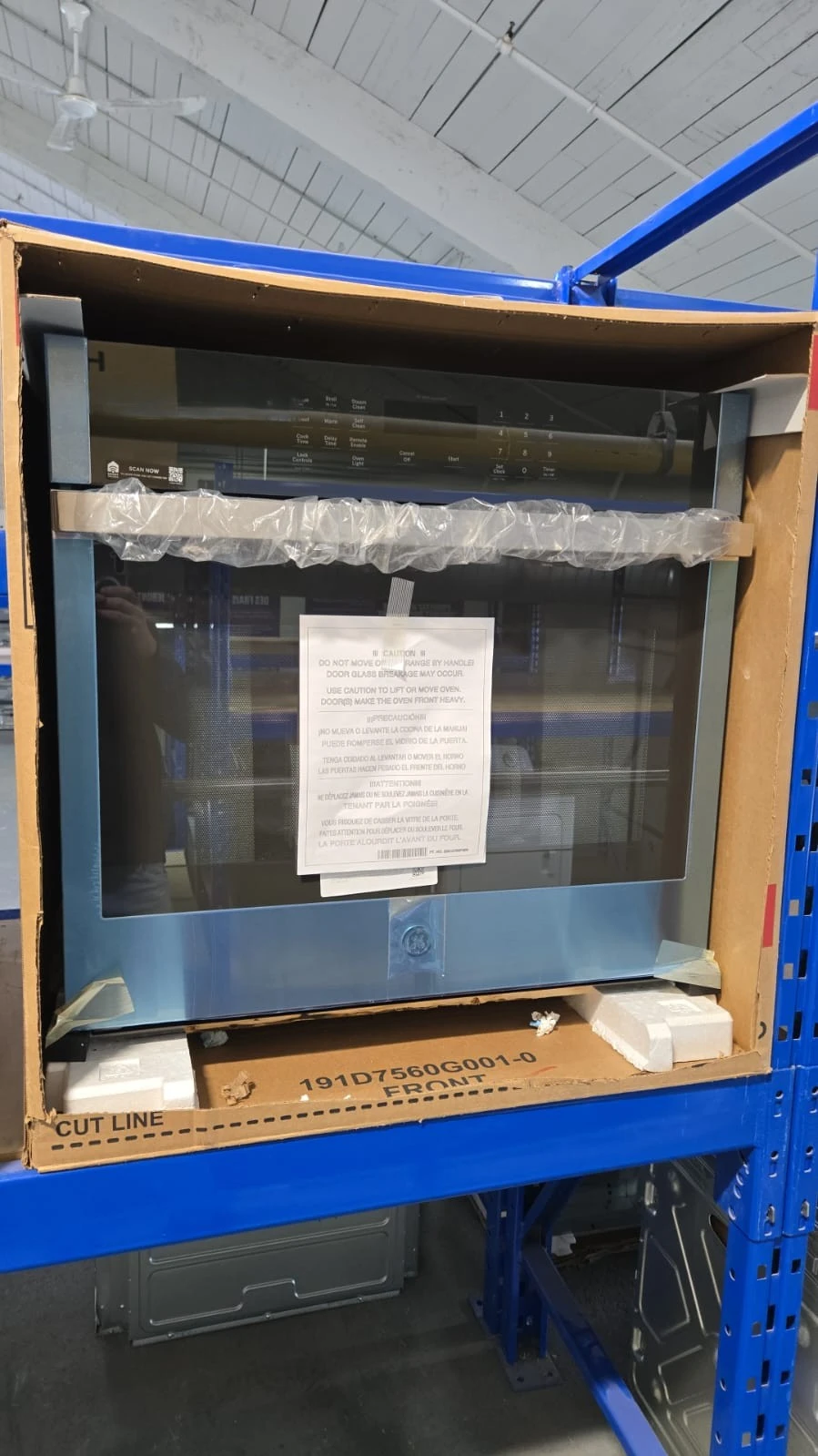 Four encastré simple GE – 30 pouces, 5,0 pi³, inox – JTS3000SNSS - Image 6