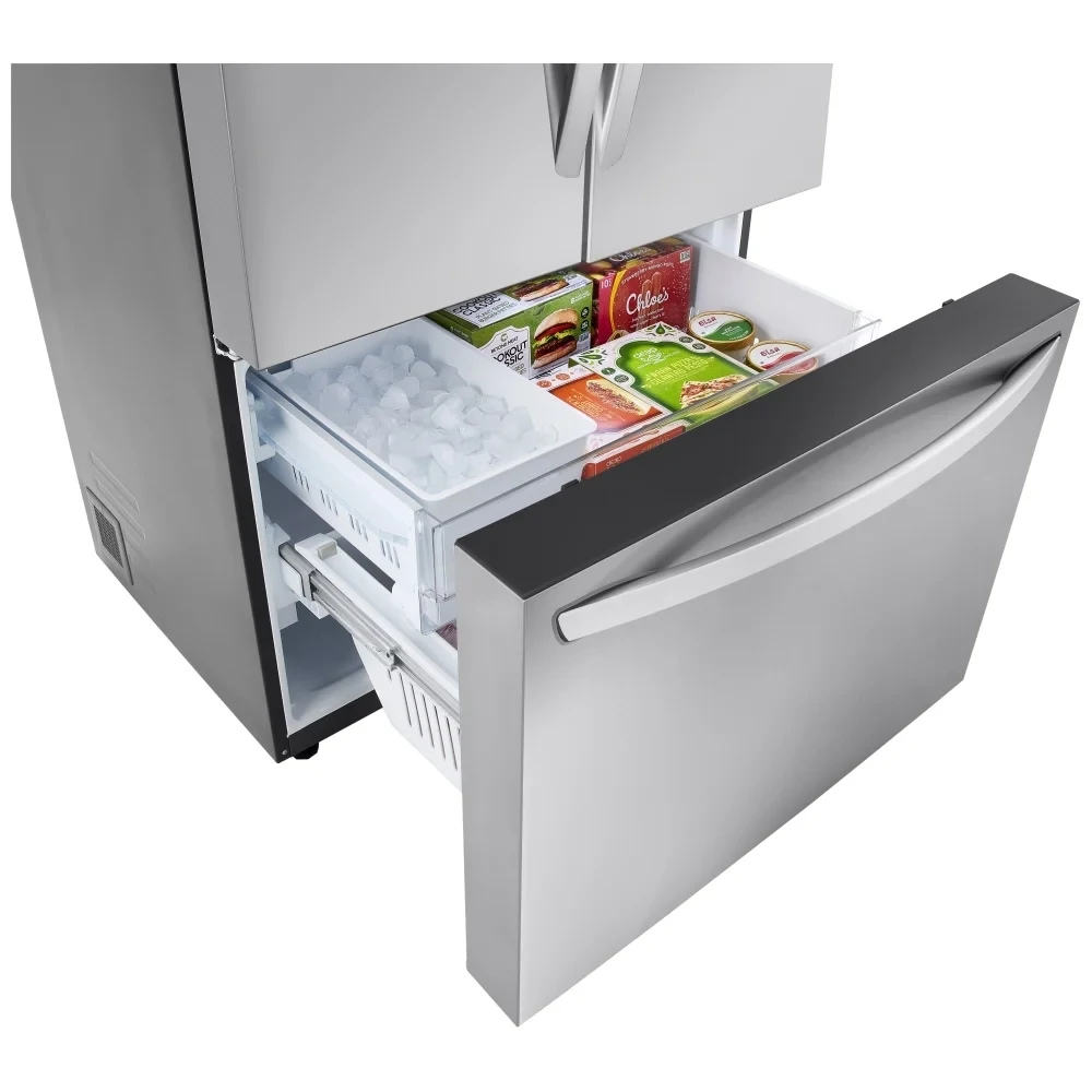 Réfrigérateur LG à portes françaises, 36 pouces avec eau et glace, inox – LRFLS3206S - Image 4