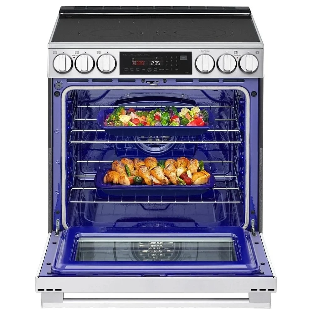 Ensemble cuisine LG inox – Réfrigérateur + cuisinière + lave-vaisselle – LF29S8365S + LSEL6335XE + LDPN454HT – Image 8