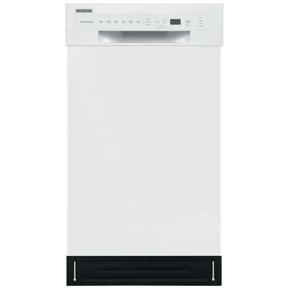 Lave-vaisselle encastrable Frigidaire – 18 pouces, 52 dB, blanc – FFBD1831UW