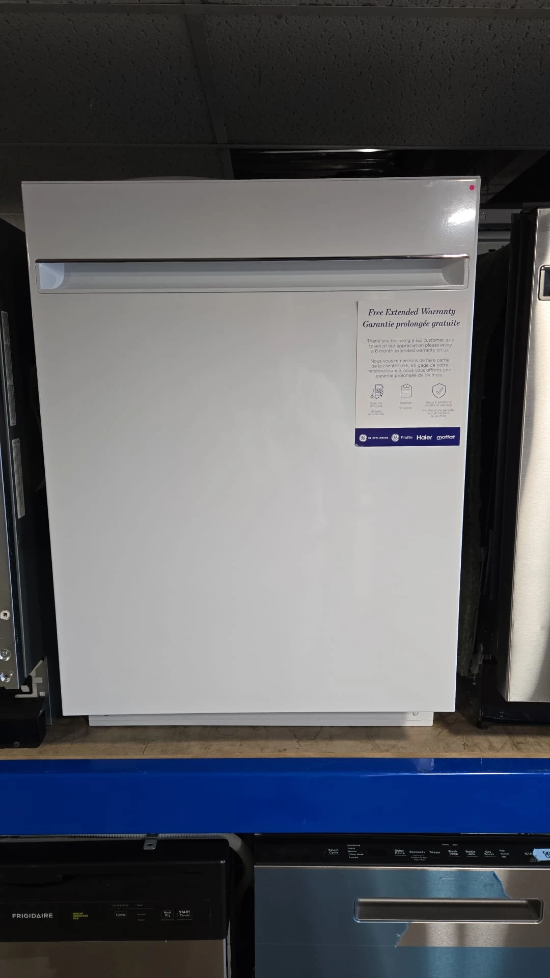 Lave-vaisselle encastrable GE – 24 pouces, 50 dB, blanc – GBT500SGVWW – Image 6