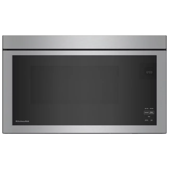 Micro-ondes à hotte intégrée KITCHENAID, 30 pouces, inox – YKMMF330PPS00