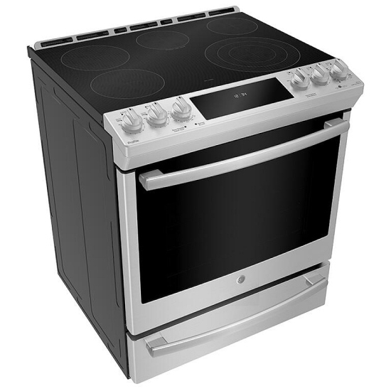 Cuisinière électrique GE Profile, 30 pouces, 5,3 pi³, convection, Acier inoxydable – PCS940SYMFS – Image 3