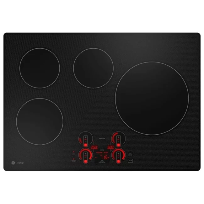 GE Profile induction cooktop, 30", black - PHP7030DTBB