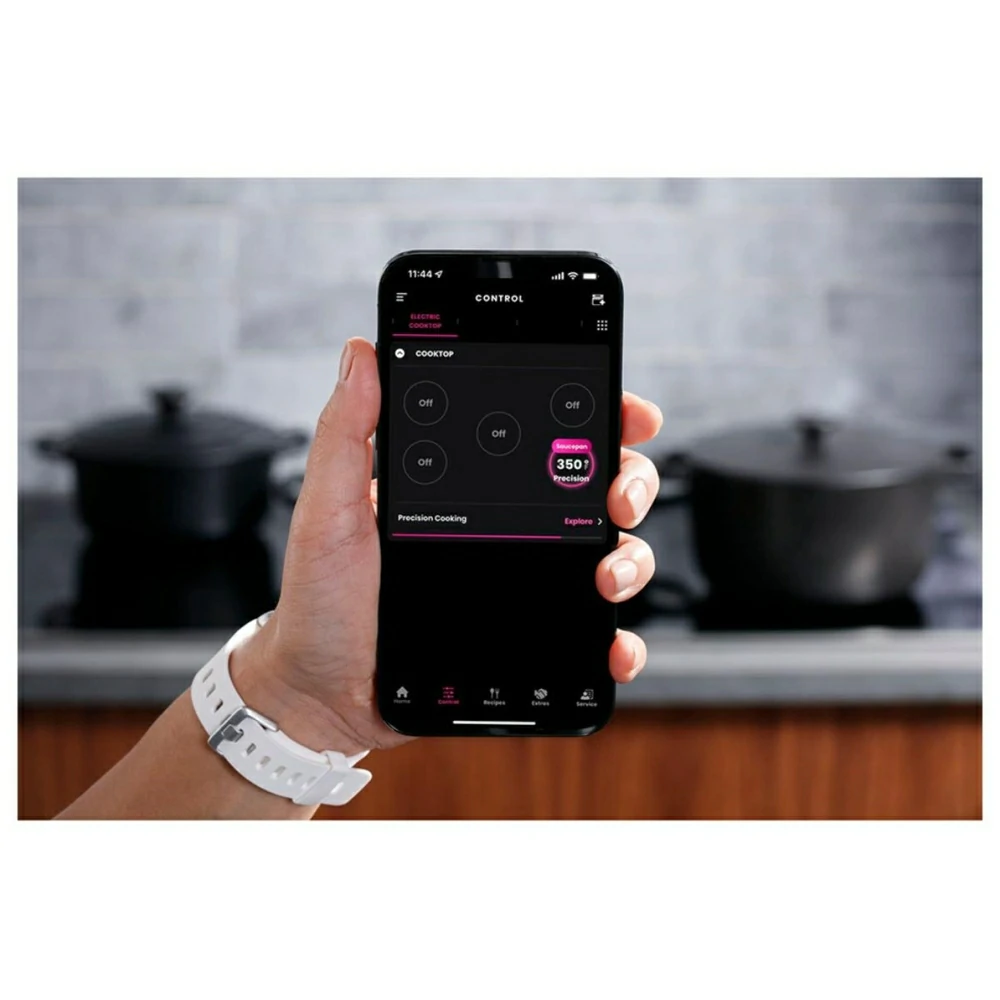 Plaque de cuisson à induction GE Profile, 30 pouces, noir – PHP7030DTBB – Image 4