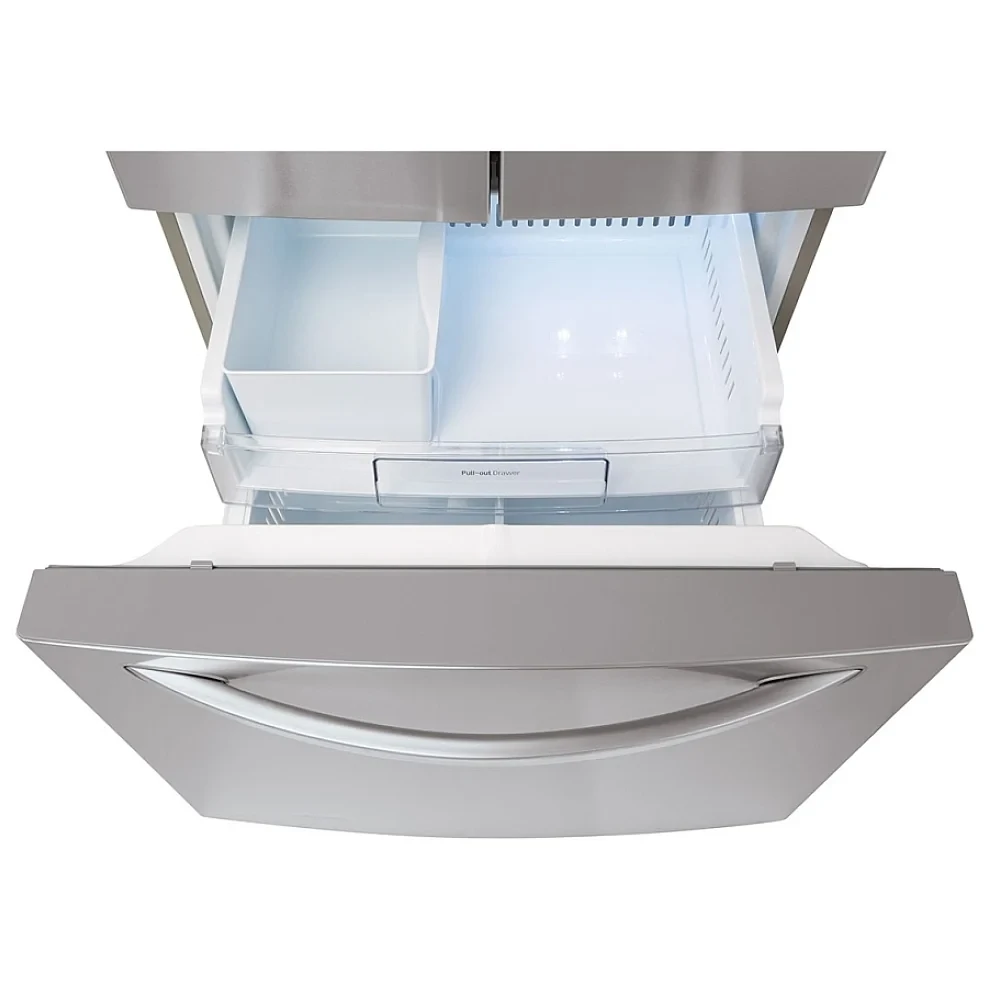 Réfrigérateur LG à portes françaises, 30 pouces avec eau et glace, inox – LRFWS2200S – Image 4