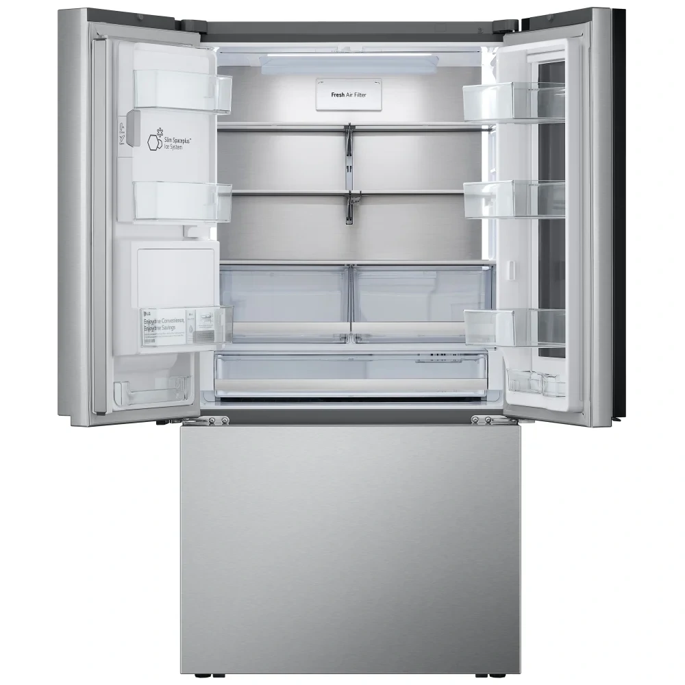 Réfrigérateur LG à portes françaises, 36 pouces avec eau et glace, inox – LRYKC2606S - Image 2