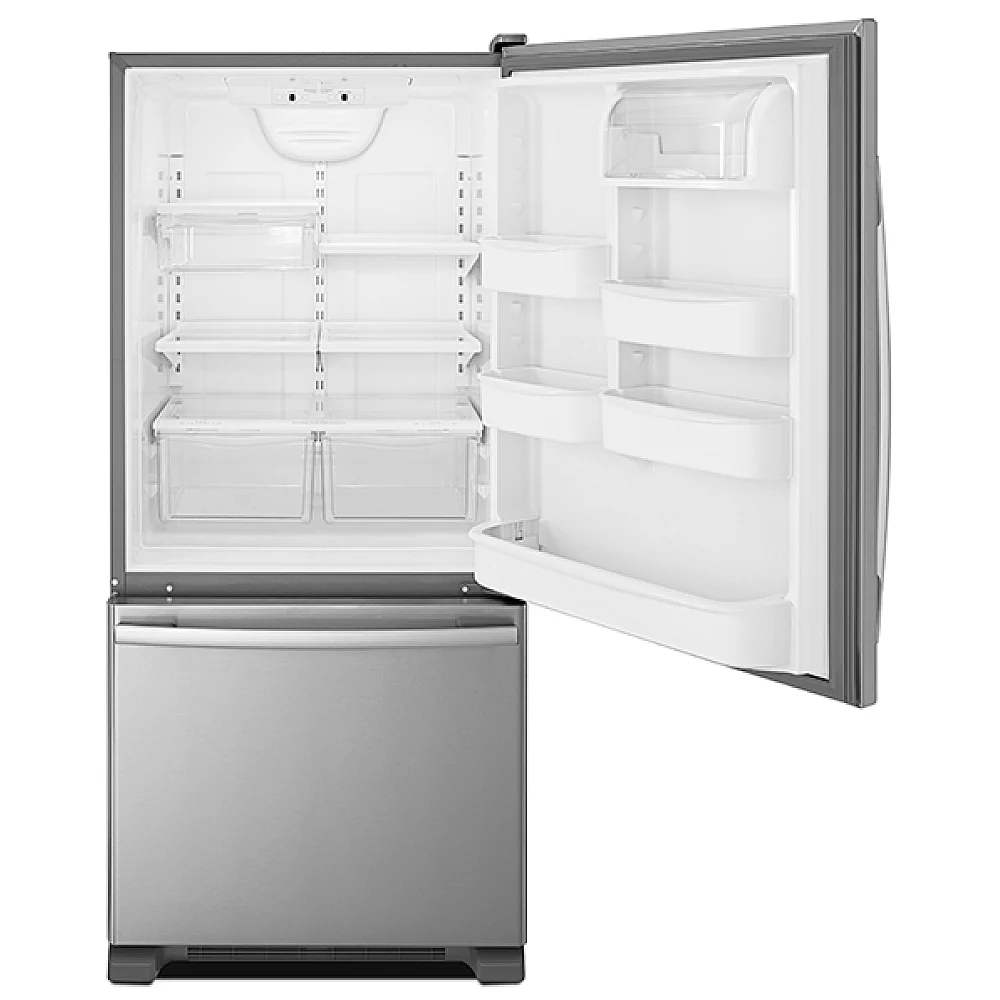 Réfrigérateur à congélateur inférieur Amana – 30 pouces, 18,6 pi³, acier inoxydable – ABB1924BRM – Image 2