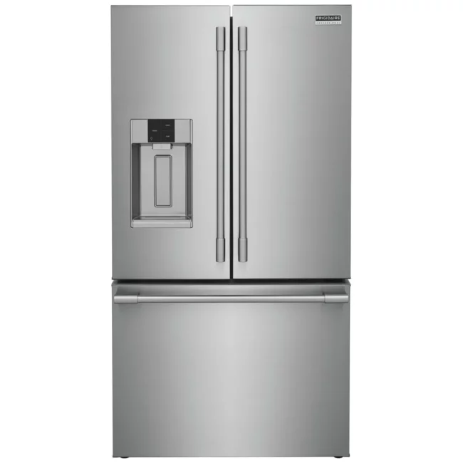 Réfrigérateur à portes françaises Frigidaire Professional,36 pouces avec eau et glace, inox – PRFS2883AF