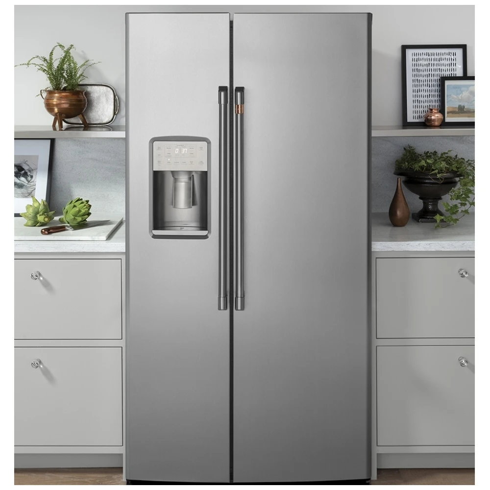 Réfrigérateur côte-à-côte GE Café – 36 pouces, 21,9 pi³, inox – CZS22MP2NJS1 – Image 6