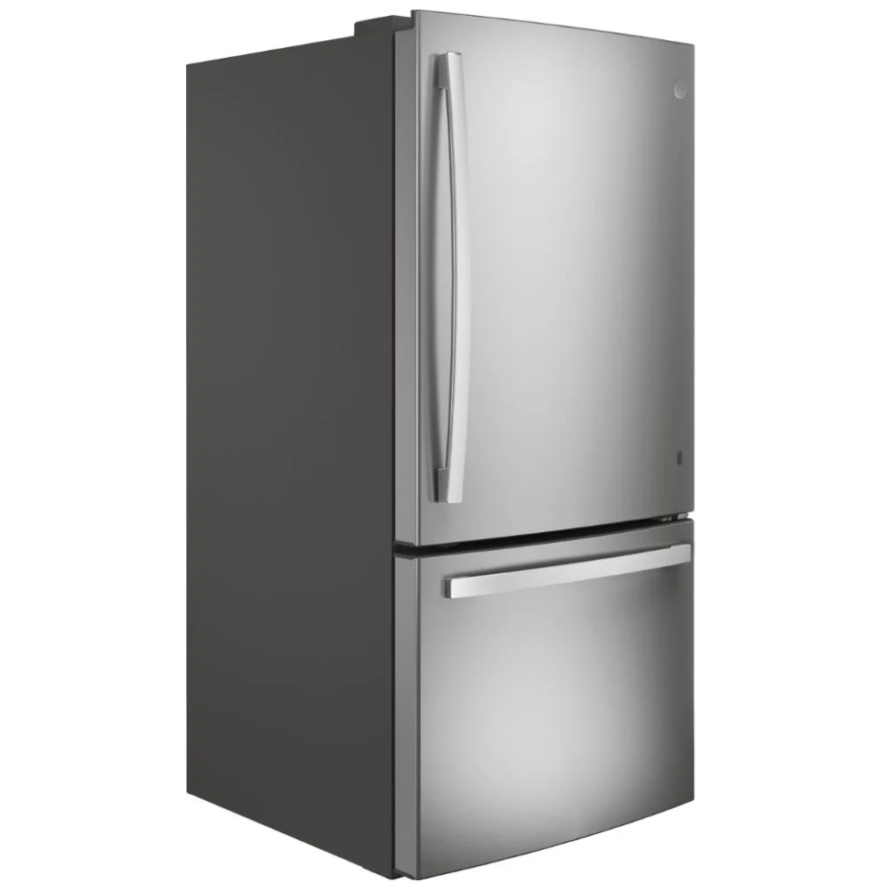 Réfrigérateur à congélateur inférieur GE – 33 pouces, 24,8 pi³, inox – GDE25EYKJRFS – Image 5