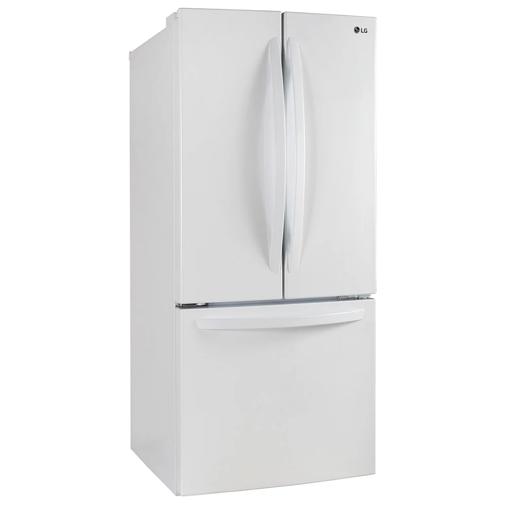 Réfrigérateur à portes françaises LG – 30 pouces, 21,8 pi³, blanc – LRFNS2200W - Image 4