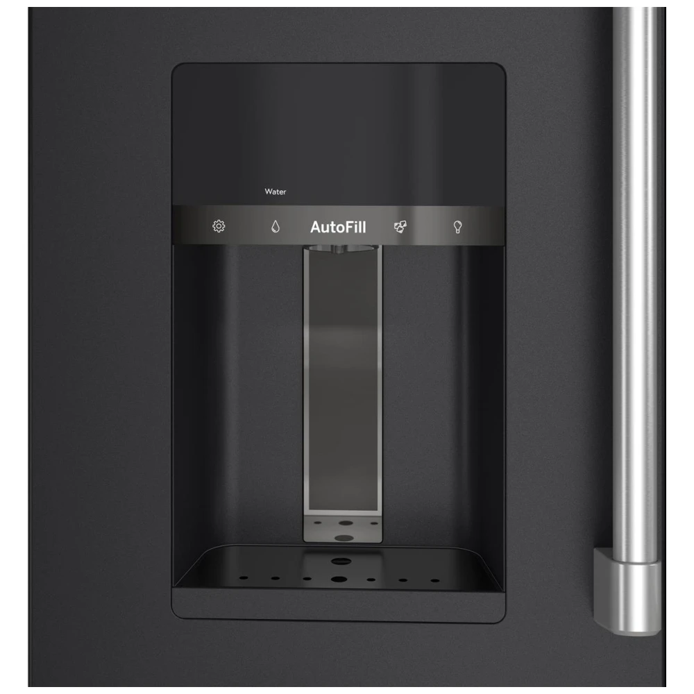 Réfrigérateur à portes françaises GE Café – 36 pouces, 27,8 pi³, noir – CVE28DP3ND1 – Image 5