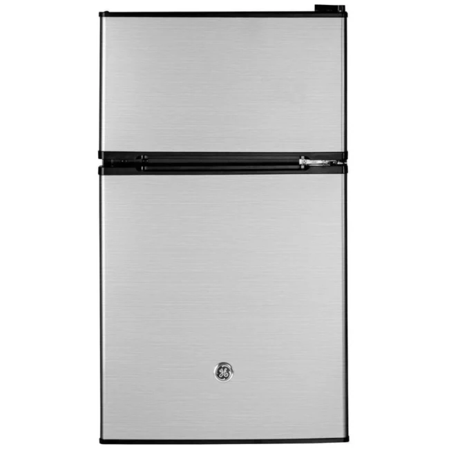 Réfrigérateur compact GE – 18 pouces, 3,1 pi³, inox – GDE03GLKLB