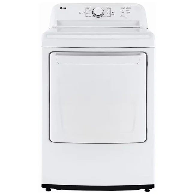 Sécheuse électrique LG – 27 pouces, 7,3 pi³, blanc – DLE6100W