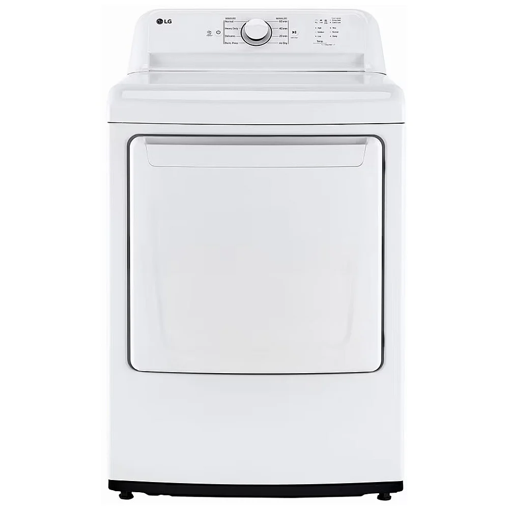 Sécheuse électrique LG – 27 pouces, 7,3 pi³, blanc – DLE6100W