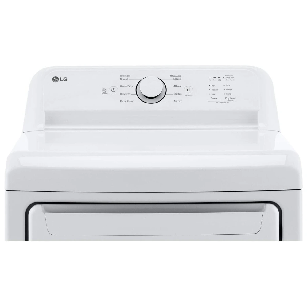 Sécheuse électrique LG – 27 pouces, 7,3 pi³, blanc – DLE6100W – Image 5