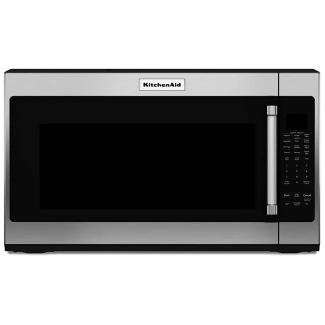 Micro-ondes à hotte intégrée KITCHENAID, 30 pouces, acier inox – YKMHS120ES10