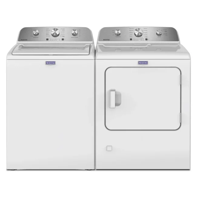 Ensemble laveuse-sécheuse Maytag – laveuse 4,8 pi³ & sécheuse 7,0 pi³ – MTW4205SW / YMED4205SW
