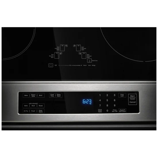 Cuisinière à induction KitchenAid 30 pouces, 6,4 pi³, Acier inoxydable – KSIS730PSS – Image 4