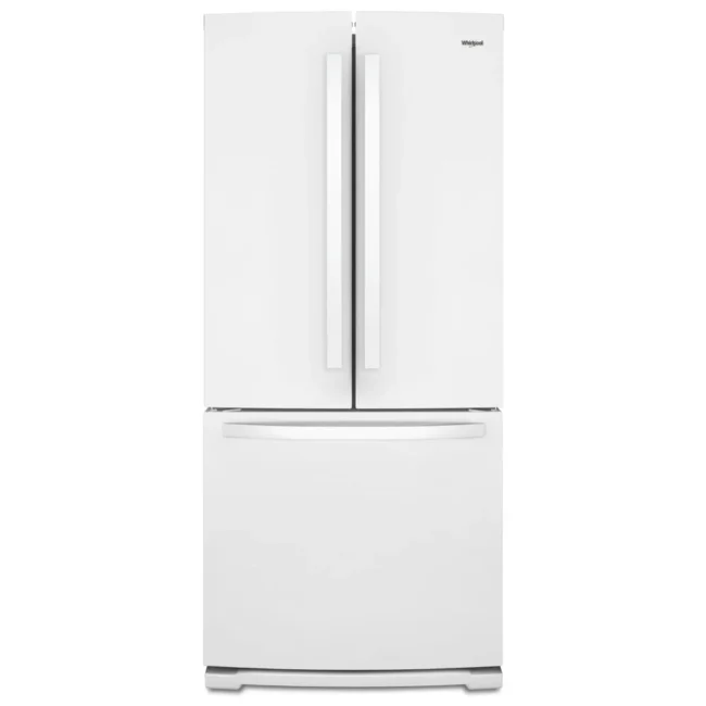 Réfrigérateur à portes françaises Whirlpool 30 pouces blanc – WRF560SFHW