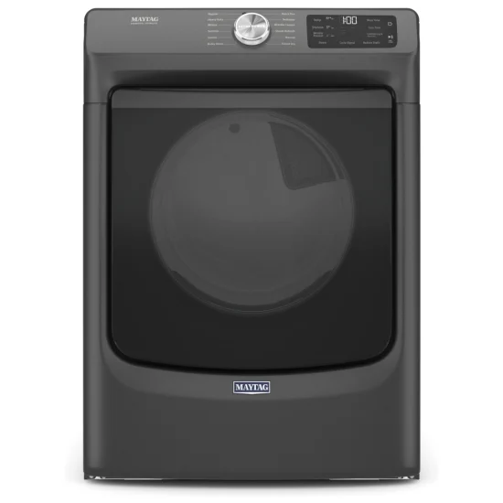 Sécheuse électrique Maytag 27 pouces, 7.3 pi³, Wi-Fi ,empilable, noire – YMED6630MBK