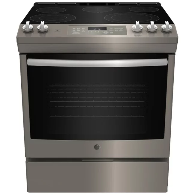 Cuisinière électrique GE ardoise 30 pouces – JCS840EMES
