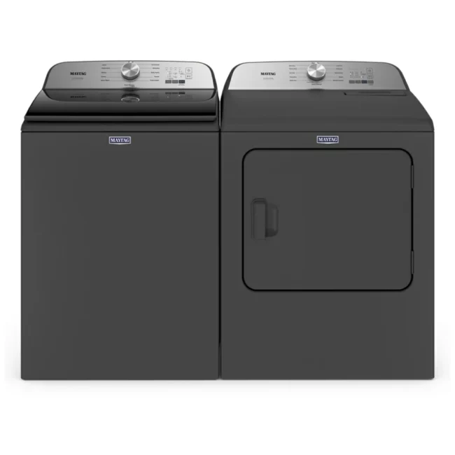 Ensemble laveuse sécheuse frontale LG 27 pouces noir – WM6700HBA & DLEX6500B