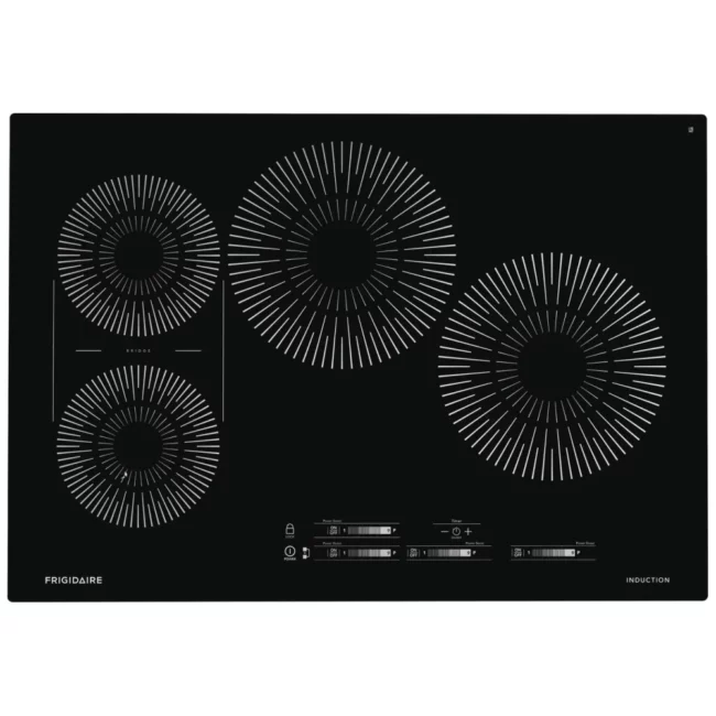 Surface de cuisson à induction Frigidaire – 30 pouces, 4 éléments, noir – FCCI3027AB