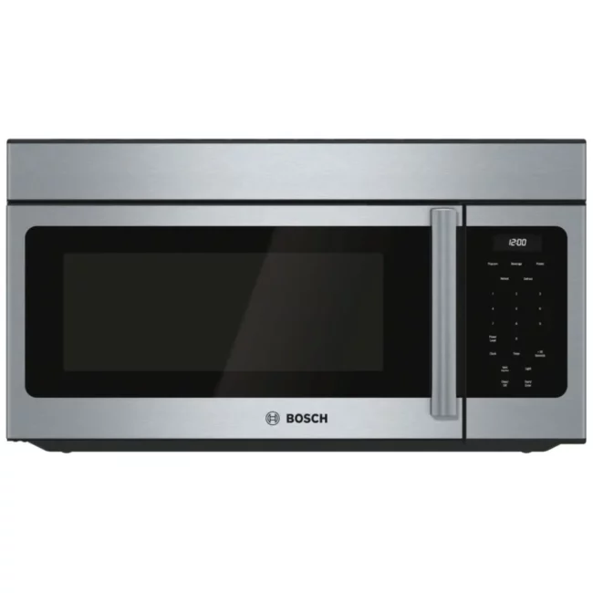 Micro-ondes à hotte intégrée Bosch 300 Series – 30 pouces, 1,6 pi³, 300 CFM, inox – HMV3053C