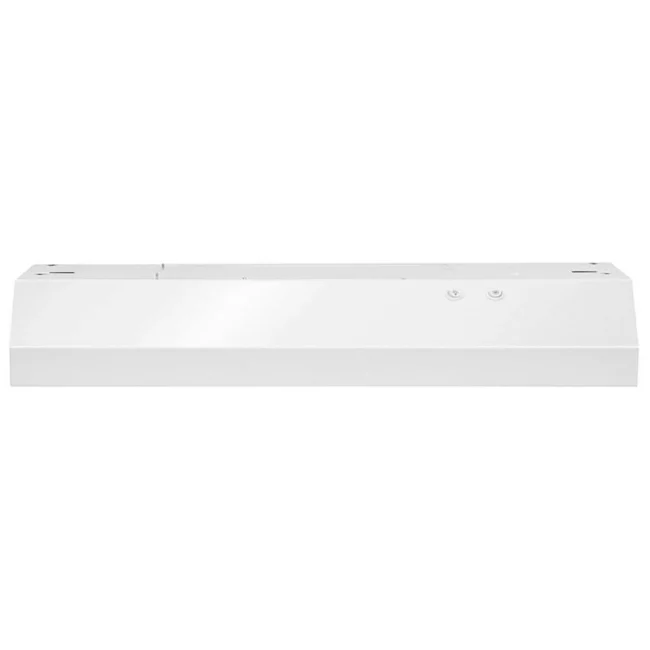 Hotte de cuisine Whirlpool – 30 pouces, 230 CFM, blanc – WVU17UC0JW