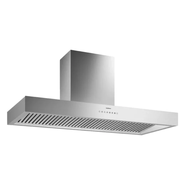 Hotte murale Gaggenau Série 400 de 48 pouces en acier inoxydable avec éclairage DEL (sans moteur) – AW442720