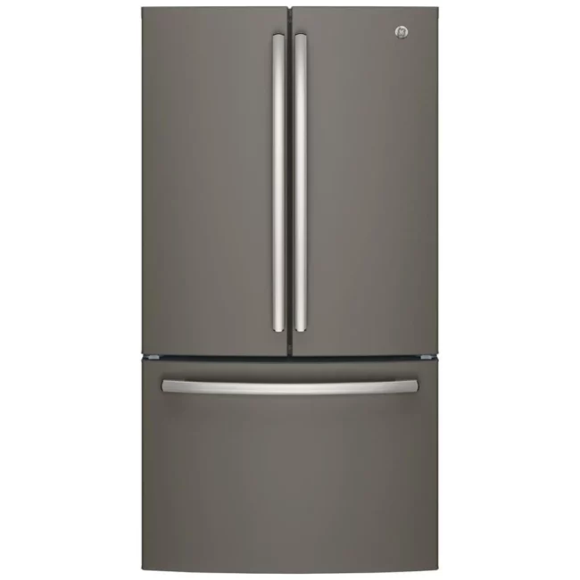 Réfrigérateur GE 27 pi³ - eau intérieure, QuickSpace et finition ardoise - GNE27JMMES