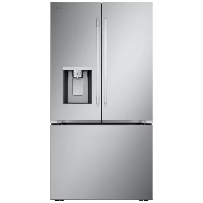 Réfrigérateur LG à portes françaises – 36 pouces, 31 pi³, double glace et inox – LF31WSH63S