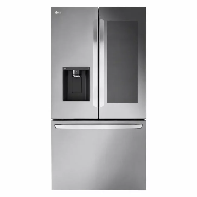 Réfrigérateur LG Mirror InstaView – 36 pouces, 25,5 pi³, profondeur comptoir MAX, eau et glaçons, inox – LLFOC2606S