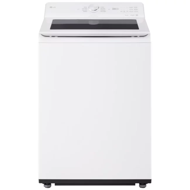 Laveuse LG à chargement vertical – 27 pouces, 5,8 pi³, TurboWash et Wi-Fi – WT8200CW