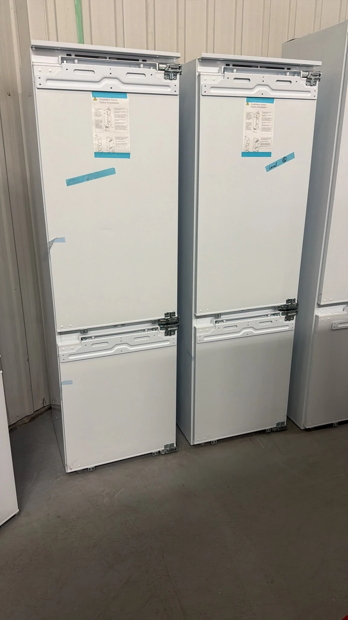Combo de réfrigérateurs encastrables Fulgor Milano – 9,2 pi³ + 8,6 pi³, panneaux prêts – FM4BM22FBI + FM1BM22FBI – Image 4