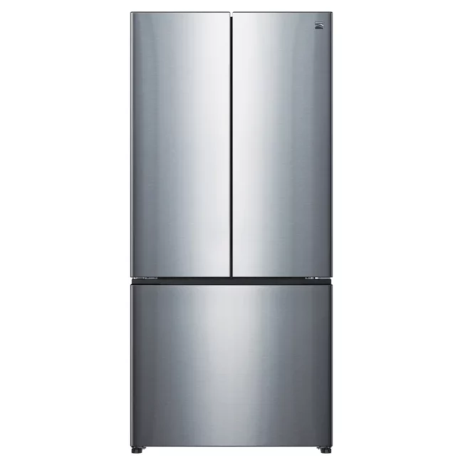 Réfrigérateur à portes françaises Kenmore de 33 po, 18 pi³, profondeur comptoir et sans givre – KKFDR32.3X20-SS
