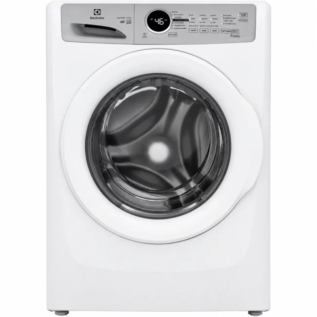 Laveuse Electrolux LuxCare - lavage rapide 20 min, porte réversible et 1 100 tr/min - ELFW7337AW