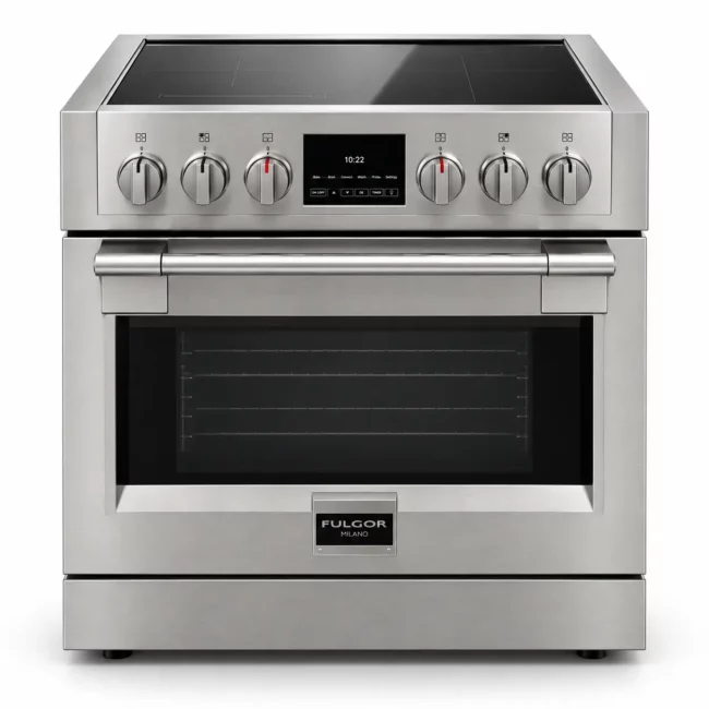 Cuisinière à induction Fulgor Milano Sofia - 4 zones, Booster & 30 po - F6PIR304S1