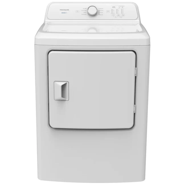 Sécheuse au gaz Frigidaire 27 po - 7 pi³, 8 cycles & séchage par capteur - FLVG7000AW