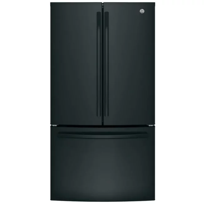 Réfrigérateur GE noir - tiroir à température réglable, QuickSpace et 26,7 pi³ - GNE27JGMBB