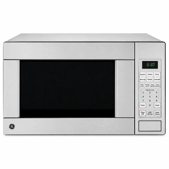 Micro-ondes de comptoir GE - 1,1 pi³, 1 100 W & inox - JES1140STC