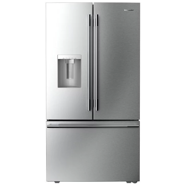 Réfrigérateur KitchenAid grande capacité - 36 po, 30 pi³ & eau/glace - KRFF436SPS