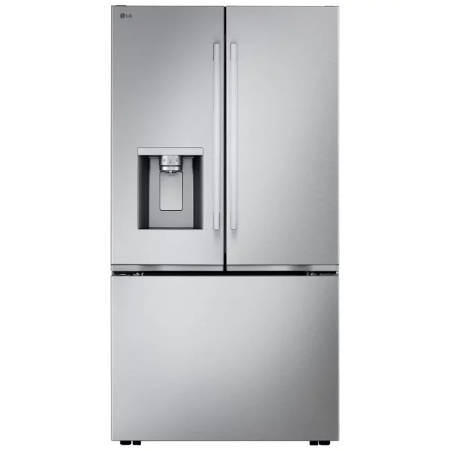 Réfrigérateur LG à portes françaises - 23,7 pi³, portes minces & double machine à glaçons - LF24Z6330S