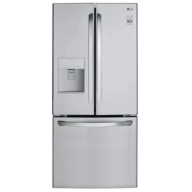 Réfrigérateur LG avec eau extérieure - 30 po, 21,8 pi³ & inox - LRFWS2200S